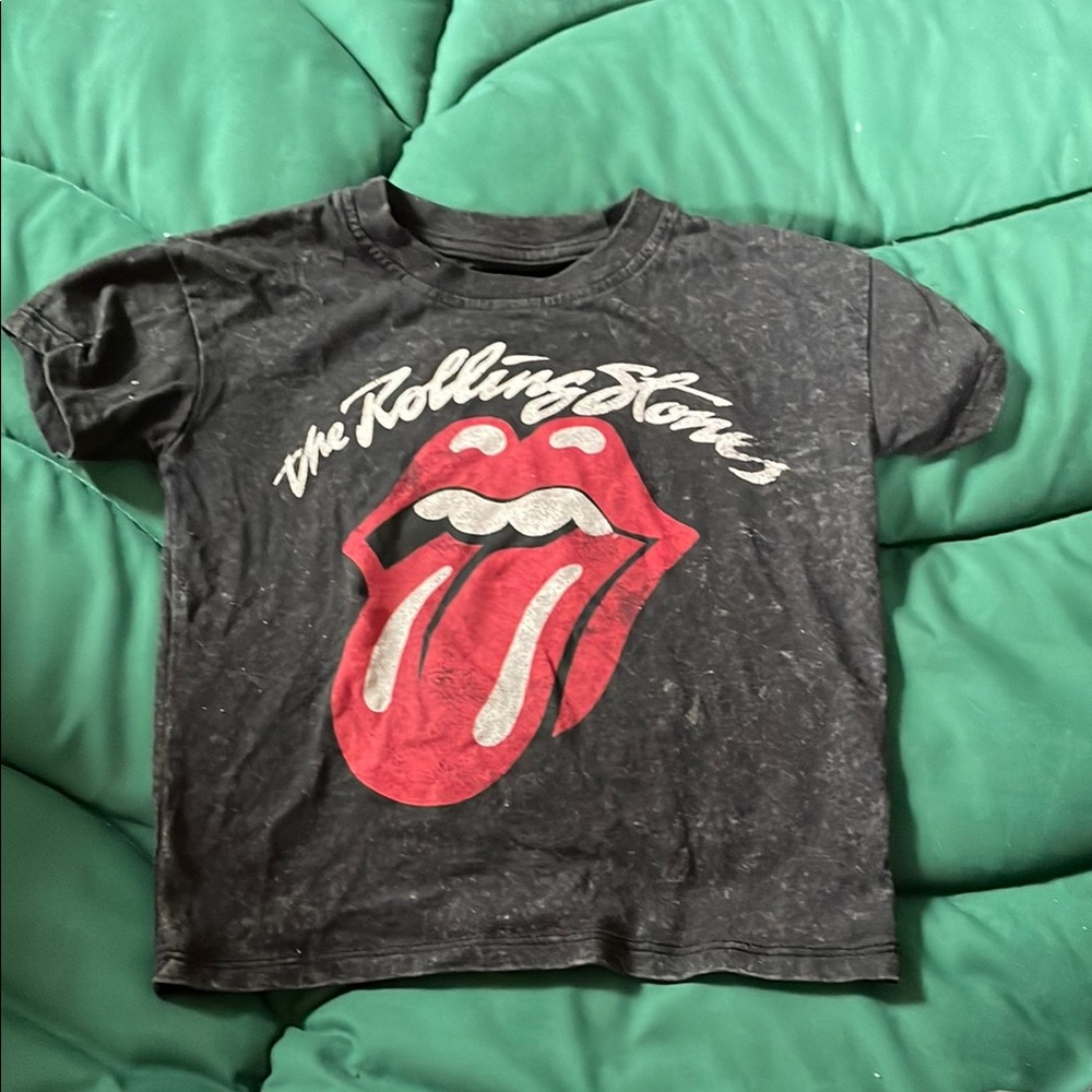 The Rolling Stones Kids Black T-Shirt
